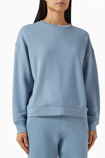 Crewneck Sweatshirt in French Terry