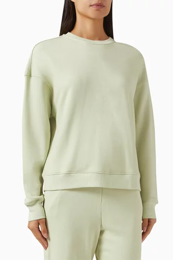 Crewneck Sweatshirt in French Terry