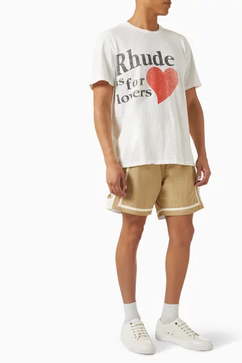 Lovers Slub T-shirt in Cotton