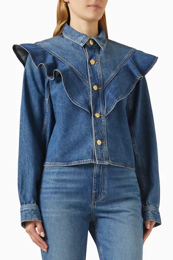 The Mathilde Shirt in Denim