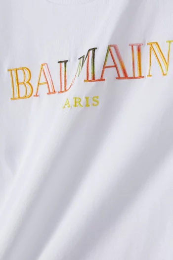 Logo T-shirt in Cotton