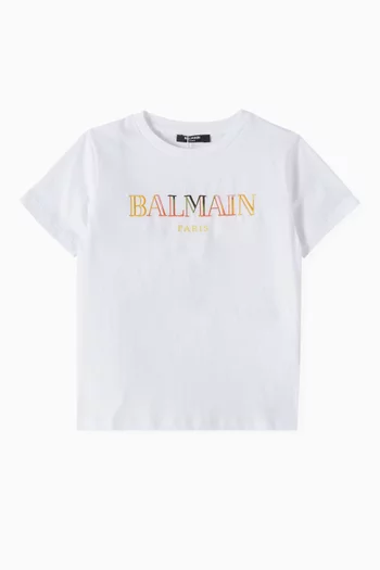 Logo T-shirt in Cotton
