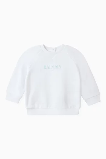 Logo Sweatshirt in Cotton