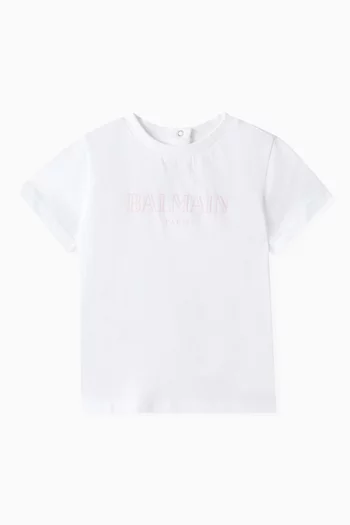 Logo-print T-shirt in Cotton
