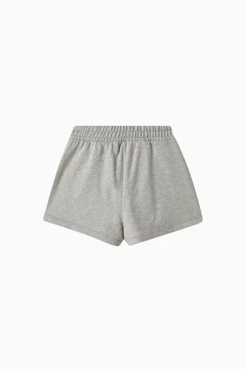 Floral embroidered Shorts in Cotton