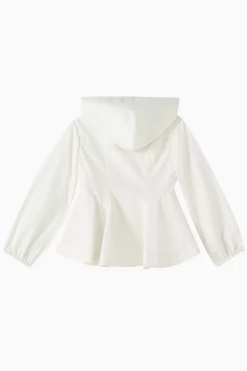 Flared Hooded Jacket