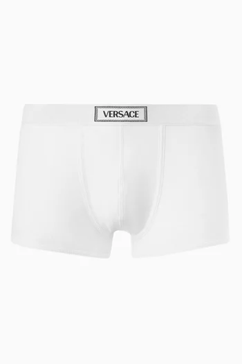 '90s Vintage Logo Boxer Briefs in Organic Cotton
