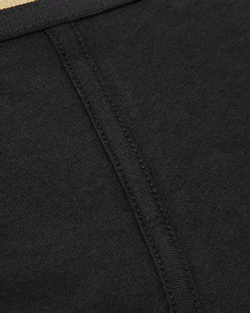 Greca Border Long Boxer Briefs in Organic Cotton