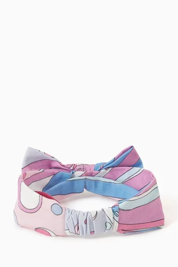 Abstract-print Headband