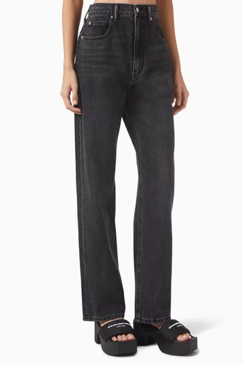 EZ Mid-rise Jeans in Denim
