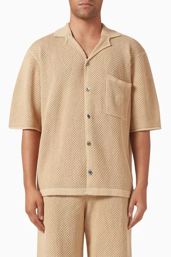 El Junco Shirt in Cotton Knit