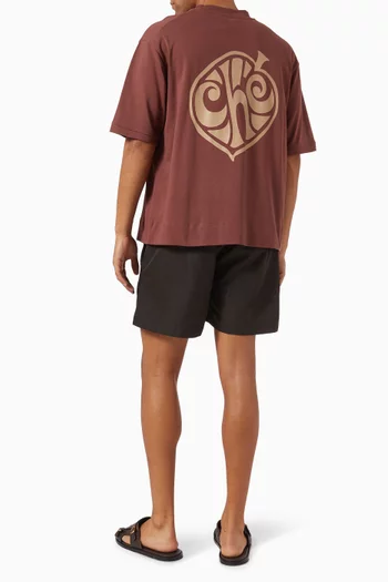 Correl Palm T-shirt in Organic Cotton