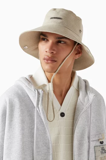 Le Bob de-Nimes Bucket Hat in Denim