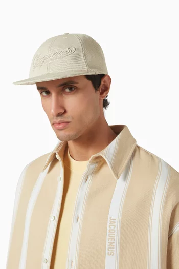 La Casquette Baseball Cap in Cotton-linen