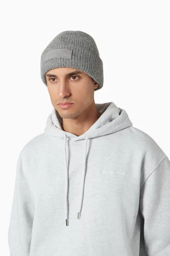 Le Bonnet Gros Grain Beanie in Wool-blend