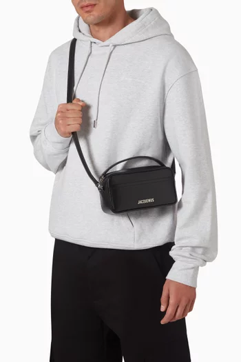 Le Baneto Camera Bag in Leather
