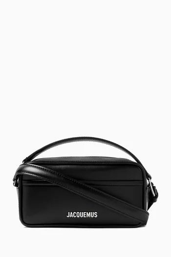 Le Baneto Camera Bag in Leather