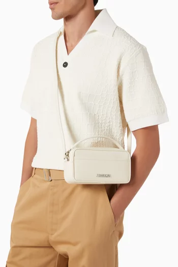 Le Baneto Camera Bag in Leather
