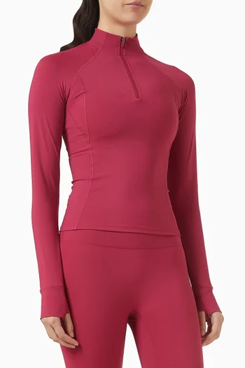 Ultimate Quarter-zip Top