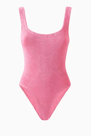 Square Neck One-Piece Swimsuit in Original Crinkle™
