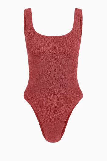 Square Neck One-Piece Swimsuit in Original Crinkle™