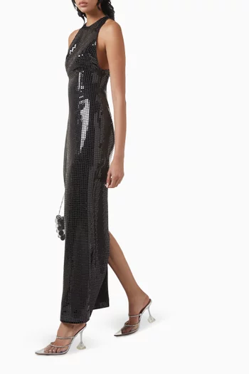 Willa Sequin-embellished Maxi Dress
