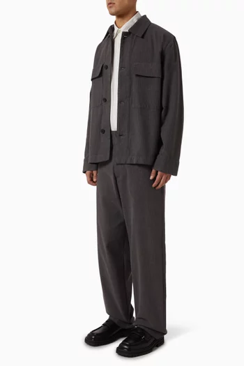 Anrstrom Pinstripe Pants in Cotton