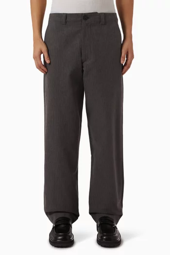 Anrstrom Pinstripe Pants in Cotton