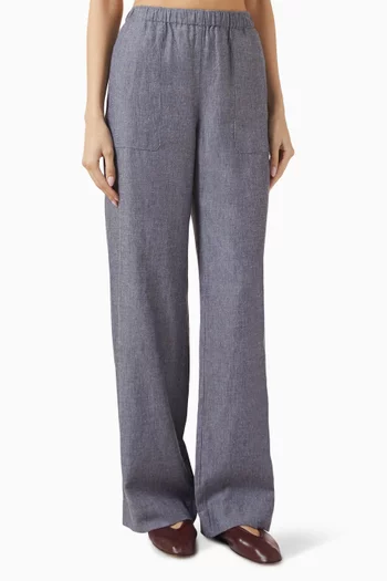 Pull-on Pants in Viscose-blend