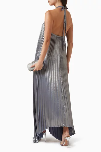 Deesse Pleated Gown