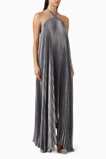 Deesse Pleated Gown