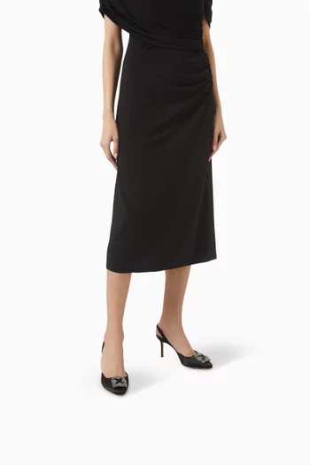 Hangisli 70 Slingback Pumps in Satin