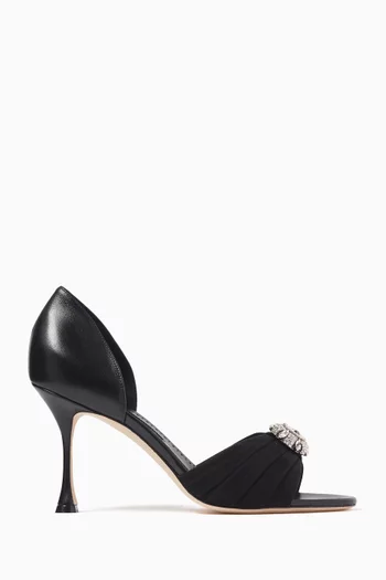 Ansak 90 Sandals in Suede & Leather