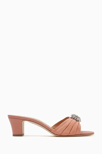 Ansaklo 50 Mule Sandals in Suede