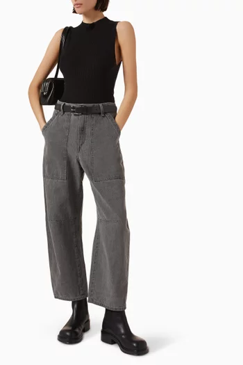 Smoked Utility Pants in Cotton