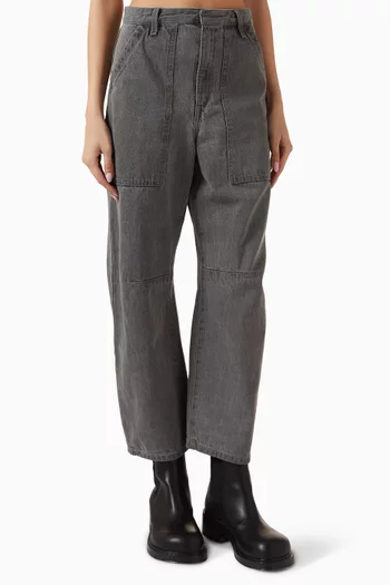Smoked Utility Pants in Cotton