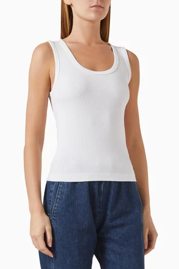 Supima U Tank Top in Cotton