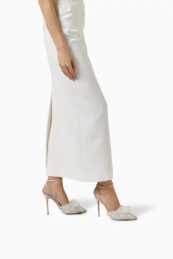 Franca 105 Pumps in Satin and Tulle