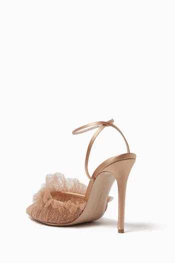 Franca 105 Pumps in Satin and Tulle