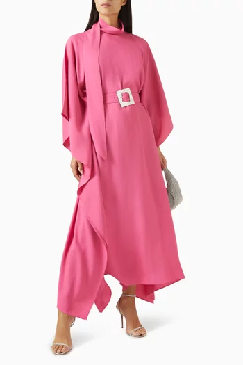 La Luna Kaftan in Crepe Cady