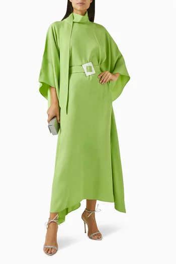 La Luna Kaftan in Crepe Cady