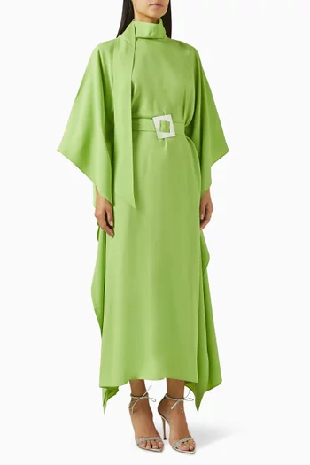 La Luna Kaftan in Crepe Cady