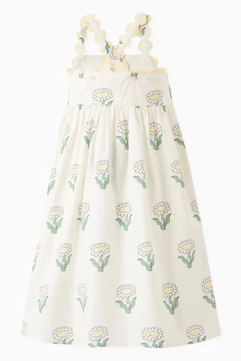 Floral Dress in Cotton