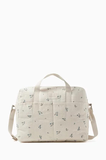 Gala Waterproof Changing Bag in Organic Cotton