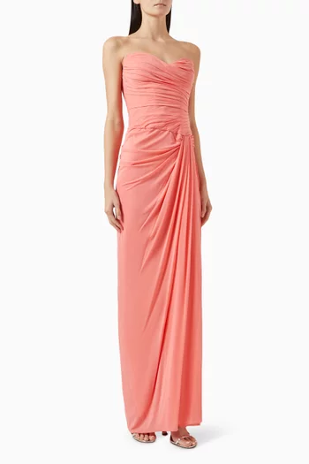 Draped Gown in Jersey