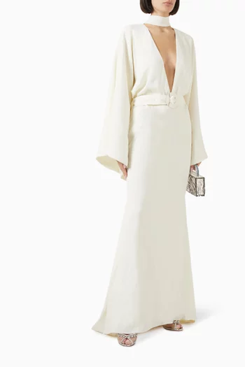 Florida 2000 Gown in Crepe-cady