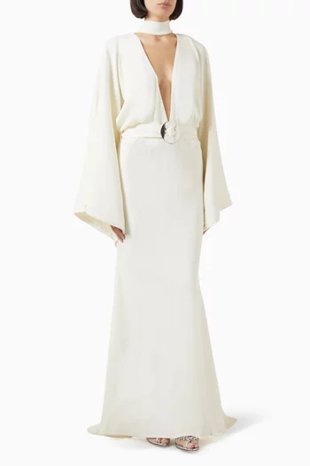Florida 2000 Gown in Crepe-cady
