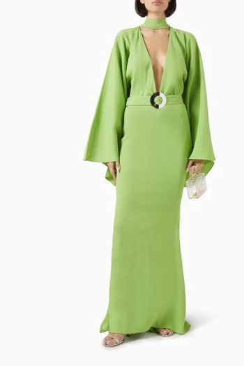 Florida 2000 Gown in Crepe-cady