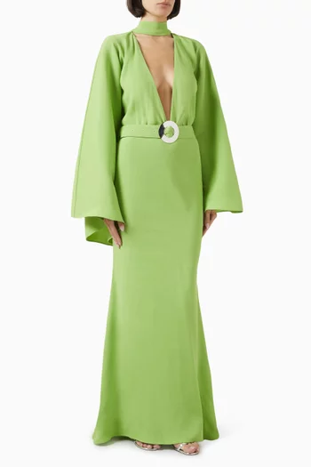Florida 2000 Gown in Crepe-cady