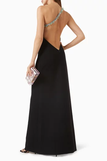 Shift Gown in Crepe